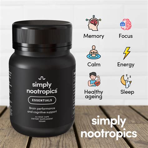 Essentials Daily Nootropic Supplement Simply Nootropics Aus