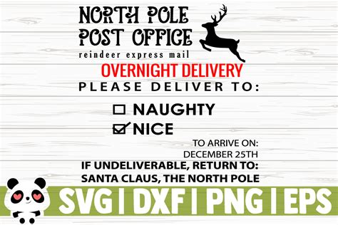 North Pole Post Office Graphic By Creativedesignsllc Creative Fabrica