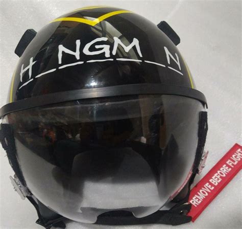 HGU 55 STYLE TOPGUN HangMan FLIGHT HELMET AVIATOR FIGHTER PILOT REPRO