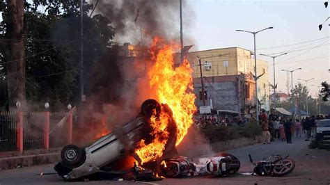 Manipur Violence Mob Tries To Storm Chief Minister N Biren Singhs