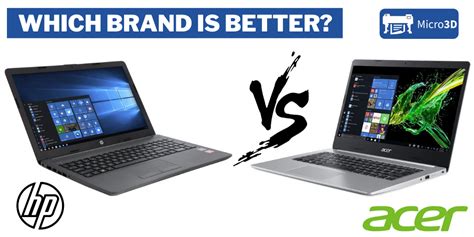 Acer Vs Hp Laptops Which Brand Best Laptops Acer Or Hp