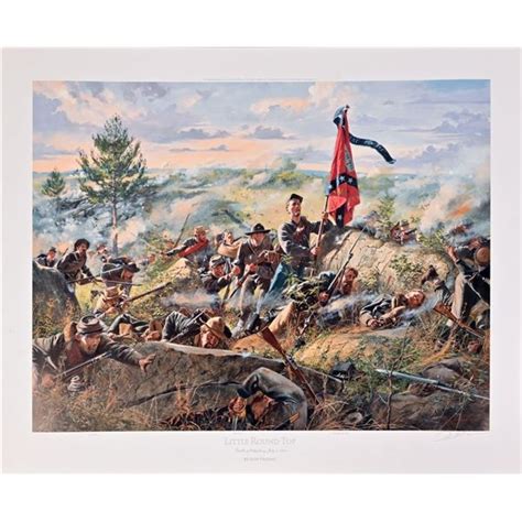 Don Troiani Civil War Print Little Round Top