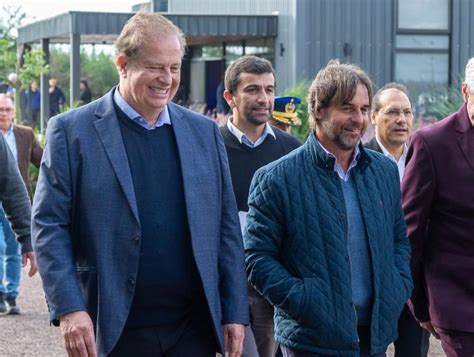 El Presidente Luis Lacalle Pou Participa De Inauguraciones En El