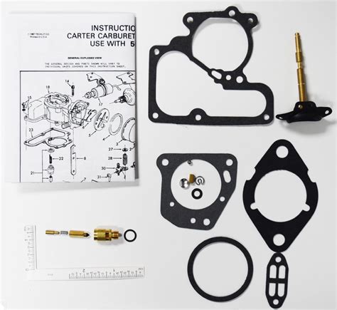 Carter Yf Yfa Carb Kits Floats Manuals