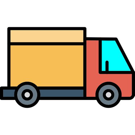 Delivery Truck Generic Outline Color Icon