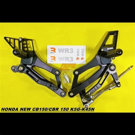 Jual Footstep Foot Step Underbone Wr Not Lightech Katsumoto Honda New