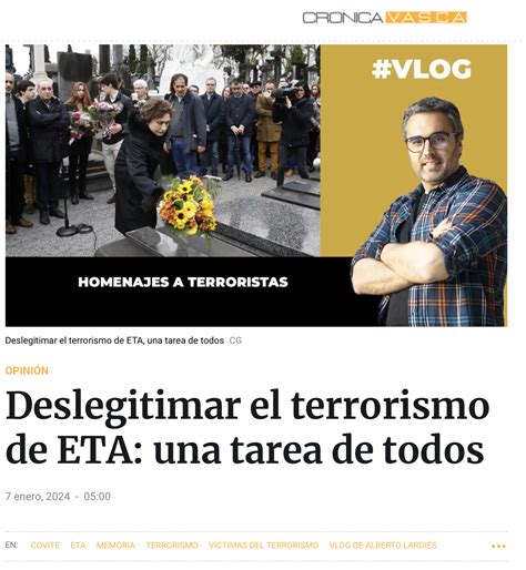 Editoriales en El Correo El Diario Vasco y Crónica Vasca sobre los