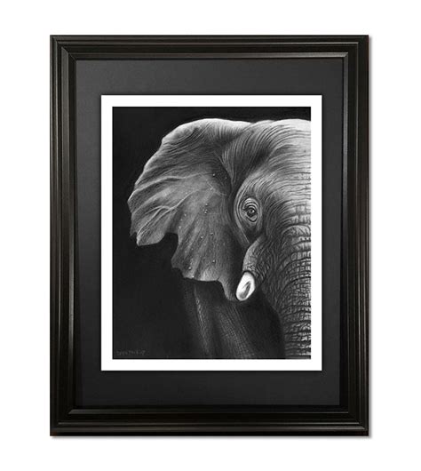 "Elephant in the Room" Fine Art Print - 13x16 Dean Pickup Art