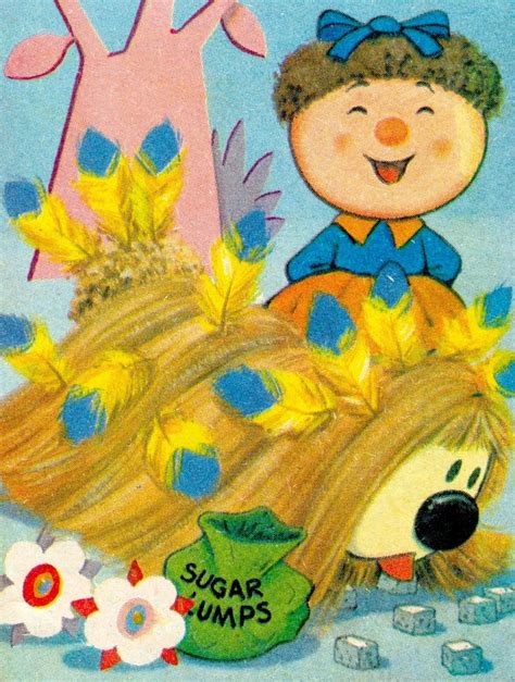 The Magic Roundabout Florence And Dougal Detail From Cover Of Playhour