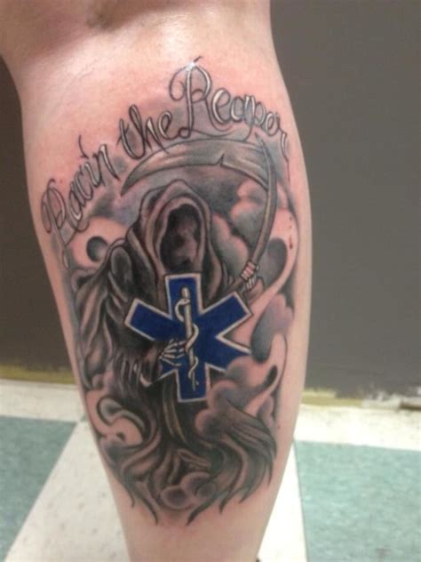 Awesome Ems Tattoo Fire Tattoo Ems Tattoos Medical Tattoo