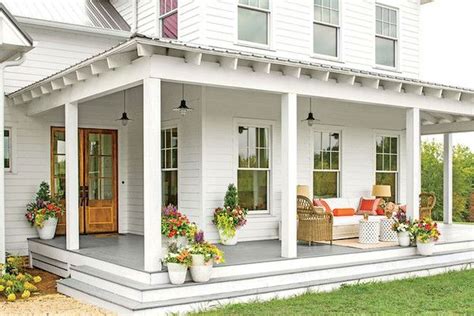 65 Stunning Farmhouse Porch Railing Decor Ideas 9 Porch Design