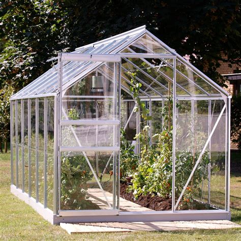 Vitavia Venus 5000 Aluminium Frame 6 X 12ft Toughened Glass Greenhouse