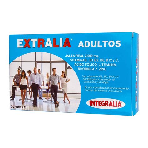 Integralia Extralia Adultos 20 Viales Vivo Natural