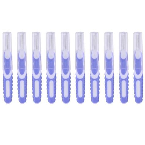 10PCS Brossettes Interdentaires Dents Floss Pick Brosses De Soins