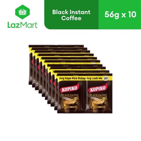 Kopiko 3in1 Coffee Black Twin Pack 56g X 10 Sachets Lazada PH