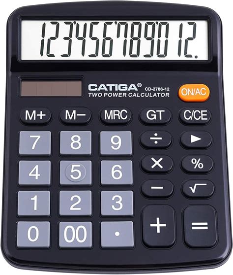 Calculadora De Escritorio Extra Grande De 5 Pulgadas Pantalla LCD De