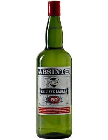 Absinthe Glass Bottle