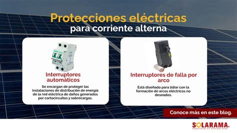 Protecciones El Ctricas Para Sistemas Fotovoltaicos