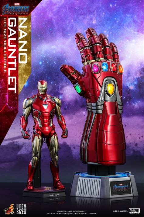 Hot Toys Life Size Nano Gauntlet From Avengers Endgame Revealed The