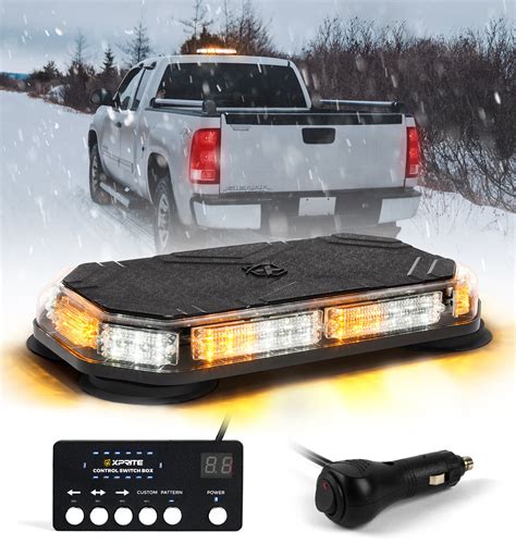 LED Emergency Strobe Light with Magnetic Mount