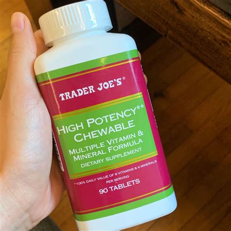 Trader Joes High Potency Chewable Multivitamin Reviews Abillion