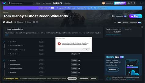 Tom Clancy's Ghost Recon Wildlands Cheats and Trainer for Steam - Page 22 - Trainers - WeMod ...