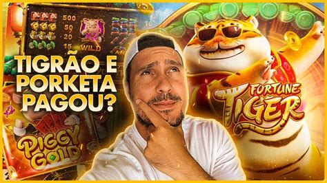 ARRISQUEI A BANCA NO FORTUNE TIGER E PIGGY GOLD E PAGOU MUITO YouTube