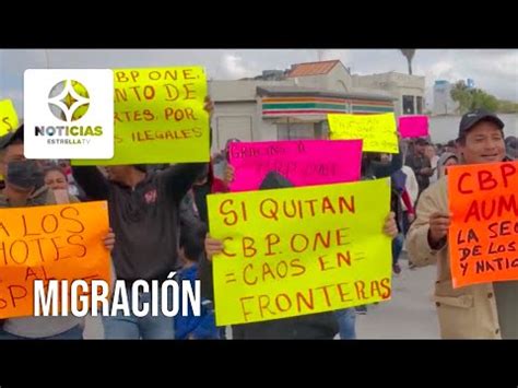 Migrantes Alzan La Voz En Favor De La Aplicaci N Cbp One Youtube