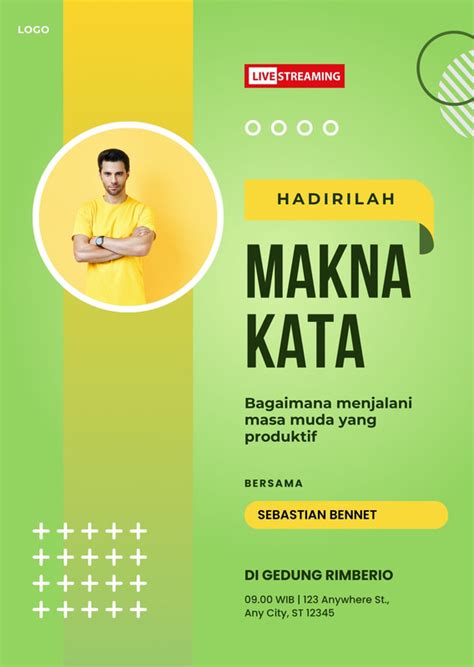 Halaman Gratis Desain Contoh Webinar Canva