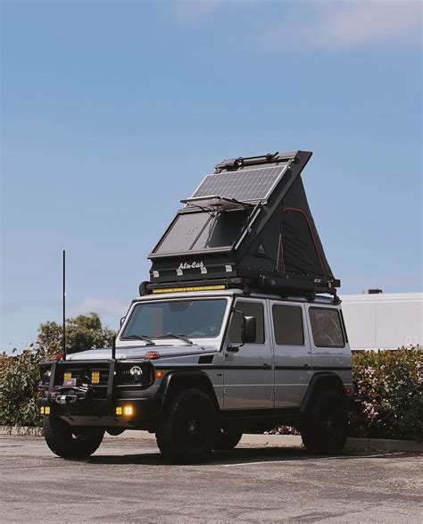 Mercedes G Wagen with Solar Panel
