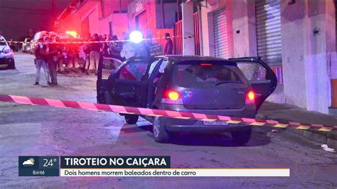 V Deo Dois Homens Morrem Baleados Dentro De Carro No Cai Ara Mg G