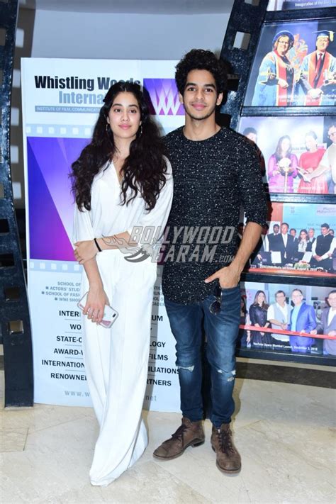 Janhvi Kapoor and Ishaan Khatter visit Whistling Woods together