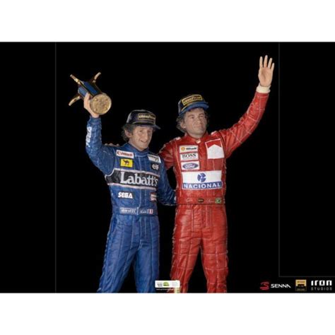 Ayrton Senna The Last Podium Australian Gp With Alain Prost Iron