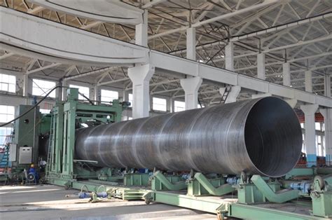 ASTM A252 Welded Carbon Steel SSAW Spiral Steel Pipe China Steel And