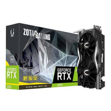 Vga การ์ดแสดงผล Zotac Rtx2070 Gaming Mini Edition 8gb Gddr6