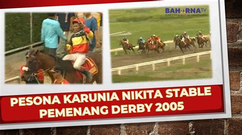 PESONA KARUNIA KUDA HEBAT MILIK NIKITA STABLE SUMBAR PEMENANG