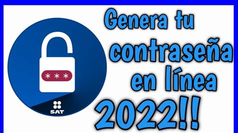 Como Generar O Recuperar Contrase A Del Rfc En Linea Youtube