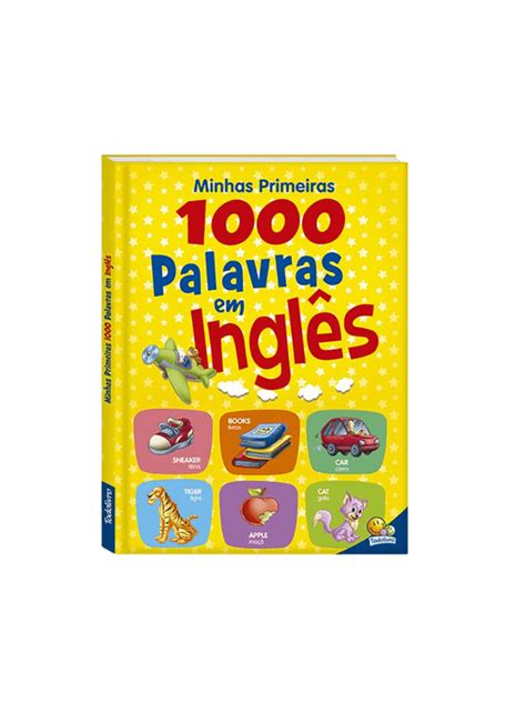 Kit de Livros de Inglês Minhas Primeiras 1 000 Palavras em Inglês