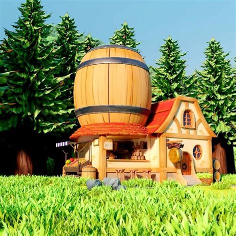 Do 3d environment concept art, 3d game environment design, concept art, 3d model by Diyaayi | Fiverr