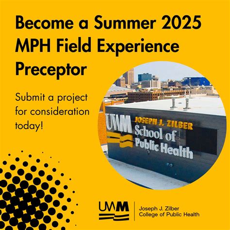 Mentor future leaders in Public Health! UWM MPH students are actively ... 