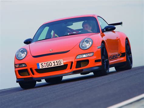 2007 Orange Porsche 911 GT3 RS wallpapers