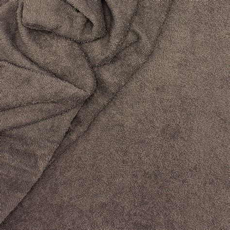 Anthracite Grey Terry Fabric