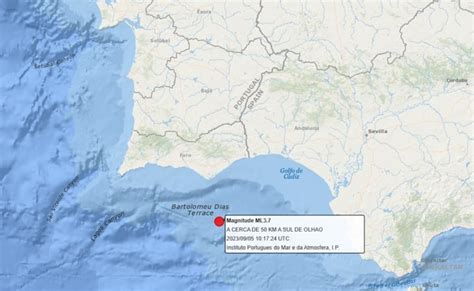 Sismo de magnitude 3 7 sentido em vários concelhos da região