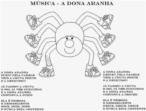 Atividade Musica Dona Aranha Maternal - Como fazer a musica da dona aranha no maternal - Pesquisa Google ...