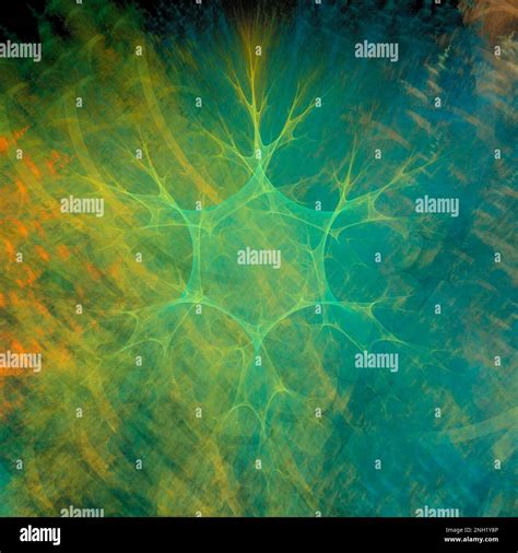 Neuron with dendrites, conceptual illustration Stock Photo - Alamy