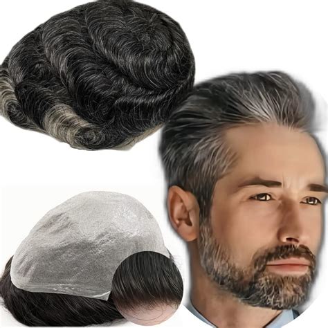 Toupee For Men Nlw Men Hair Pieces Mens Toupee Human Hair Replacement