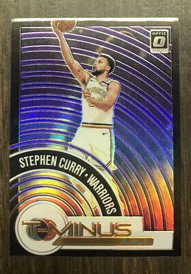 Panini Optic Stephen Curry T Minus Silver Holo L Ebay