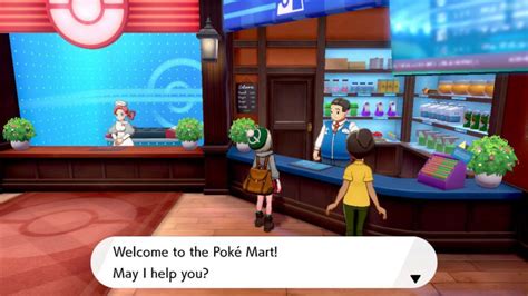 Pokemon Sword And Pokemon Shield Where To Find Poke Marts Hold To Reset