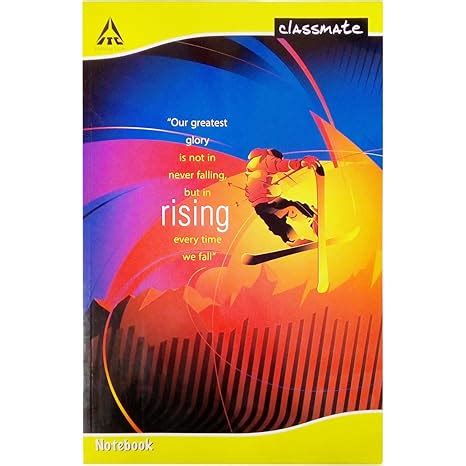 classmate hardcover notebook  pages cm  cm single lines ruled