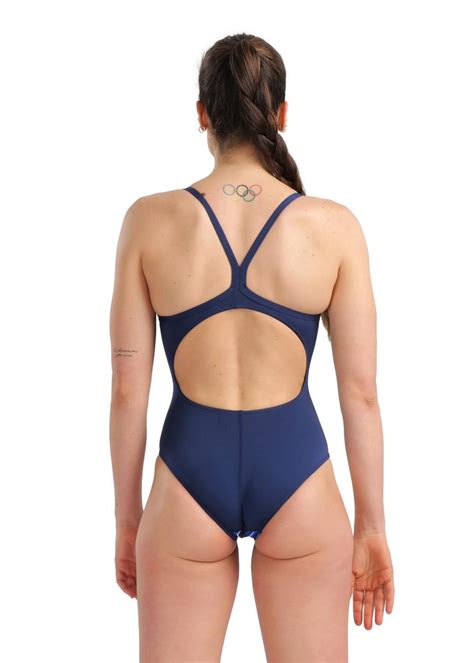 Arena Women S Icons Superfly Back Swimsuit Navy White